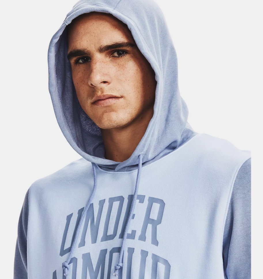 Толстовка Under Armour UA RIVAL TERRY CLRBLK SS HD 1361448-438