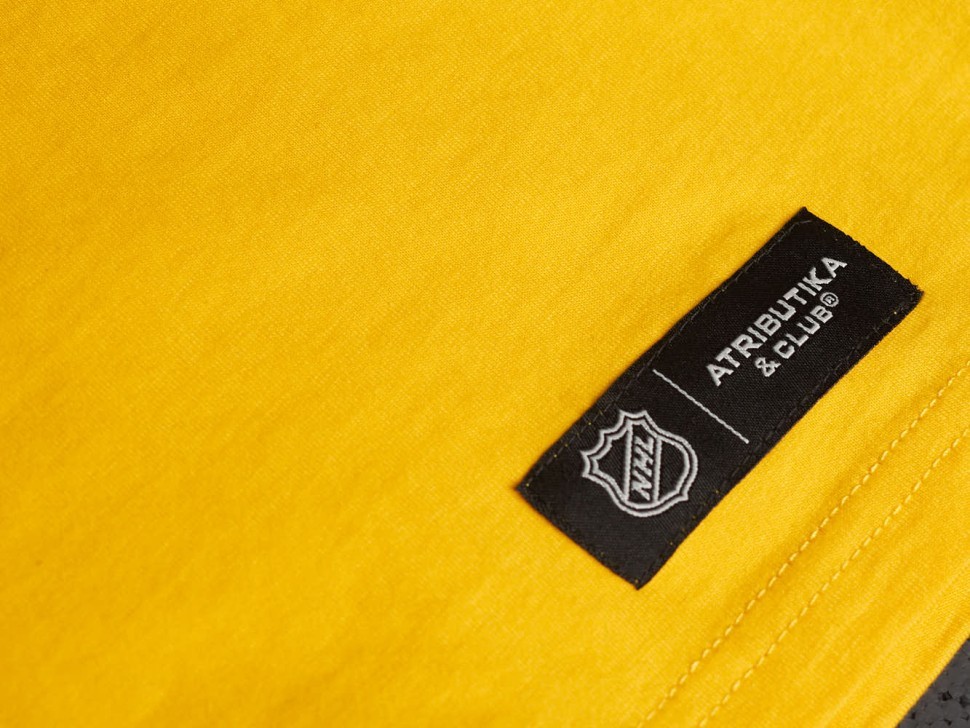 Футболка ATRIBUTIKA&CLUB Boston Bruins, желт. 31880