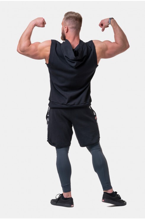 Футболка Nebbia Golden Era ragtop hoodie 197 black