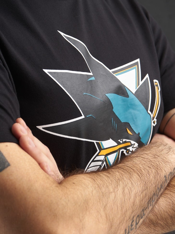 Футболка ATRIBUTIKA&CLUB San Jose Sharks, черн. 30980