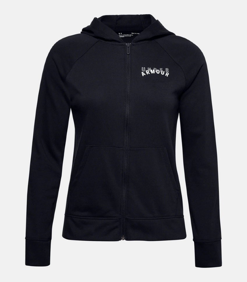 Толстовка Under Armour Rival Terry FZ Hoodie 1351810-001