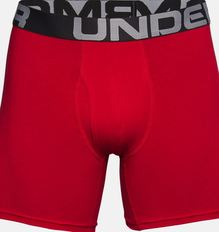 Трусы Under Armour UA Charged Cotton 6in 3 Pack 1363617-600