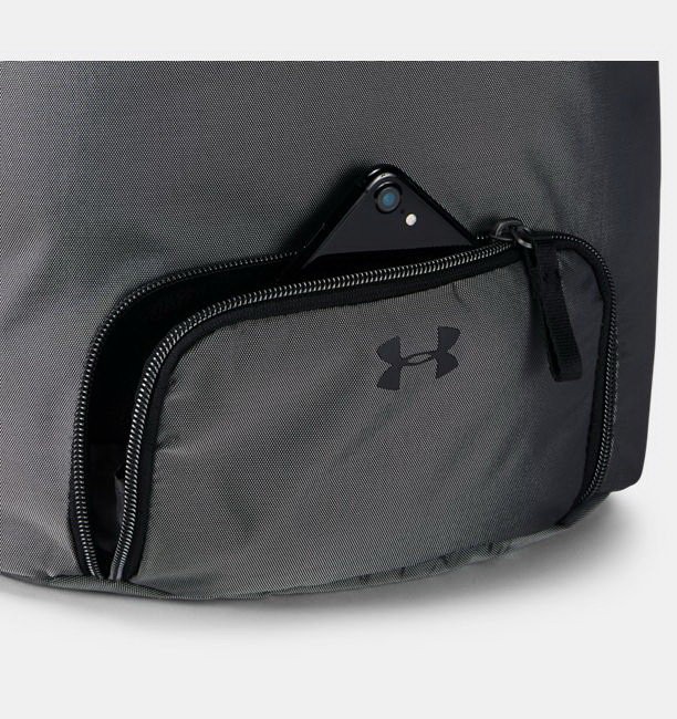 Рюкзак Under Armour Midi Backpack Black / White / Black 1306397-001
