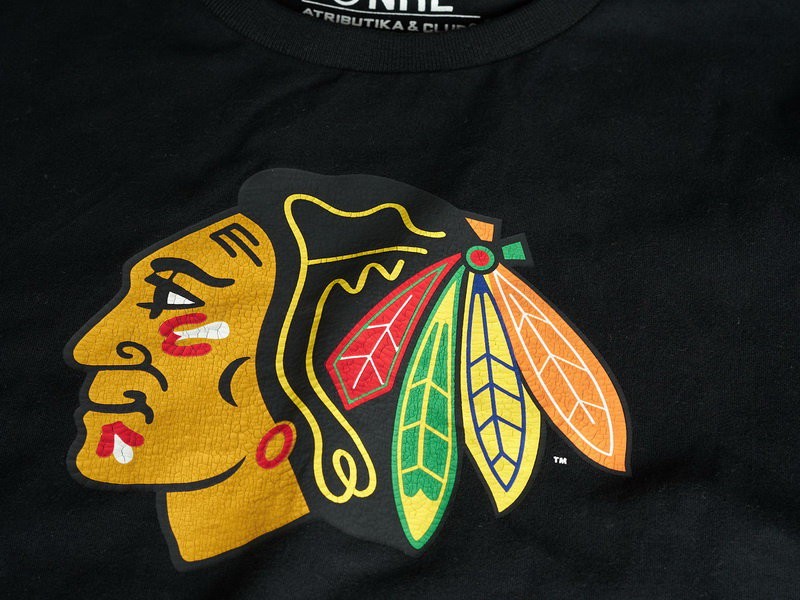 Футболка ATRIBUTIKA & CLUB Chicago Blackhawks, черн. 30190