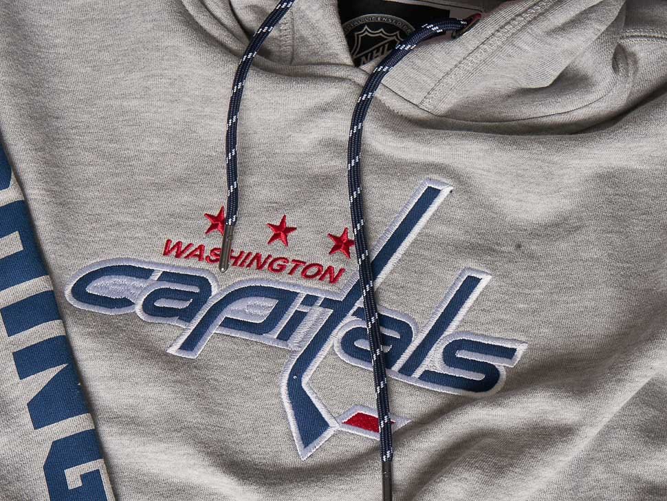 Толстовка ATRIBUTIKA & CLUB детская Washington Capitals, сер. 366760