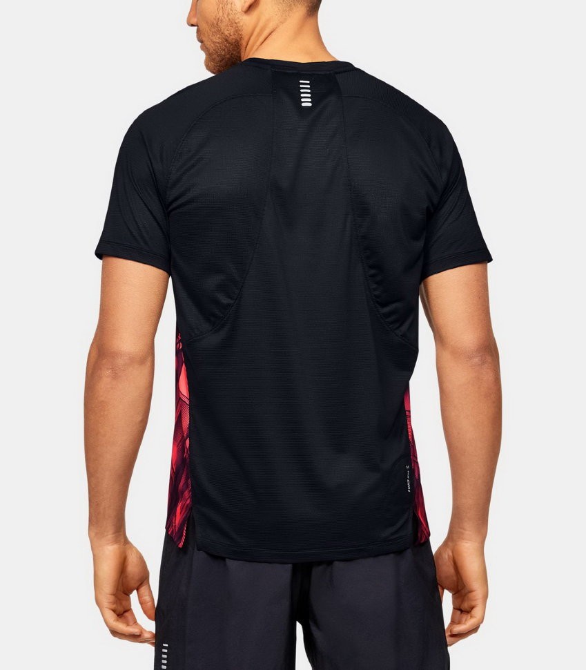 Футболка Under Armour M UA Qualifier ISO-CHILL Printed Short Sleeve 1350133-628