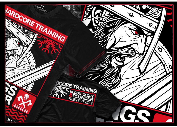 Футболка Hardcore Training Vikings On Tour hctshirt0251