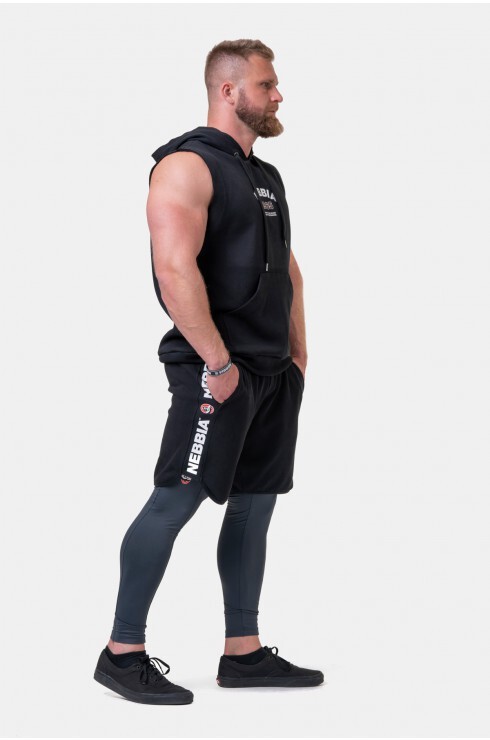 Футболка Nebbia Golden Era ragtop hoodie 197 black