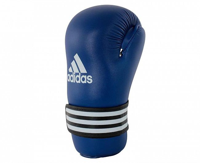 Перчатки полуконтакт Adidas WAKO Kickboxing Semi Contact Gloves adiWAKOG3синие