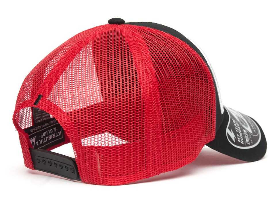 Бейсболка ATRIBUTIKA & CLUB Detroit Red Wings №13, черн.-красн. 31763