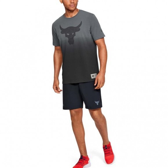 Футболка Under Armour PROJECT ROCK BULL GRAPHIC SS-GRY 1346099-012