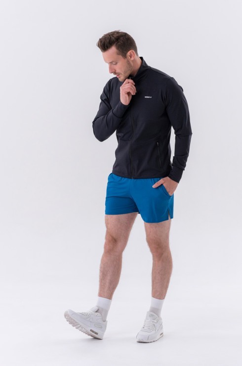 Олимпийка Nebbia Sporty Zipper Jacket with side pockets “Control” 332 Black