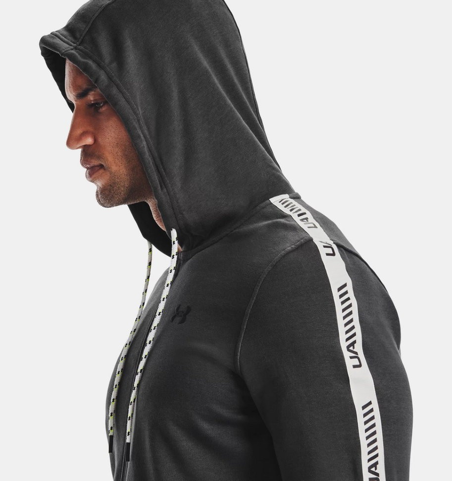 Толстовка Under Armour UA RIVAL TERRY LCKRTG FZ HD 1361611-010