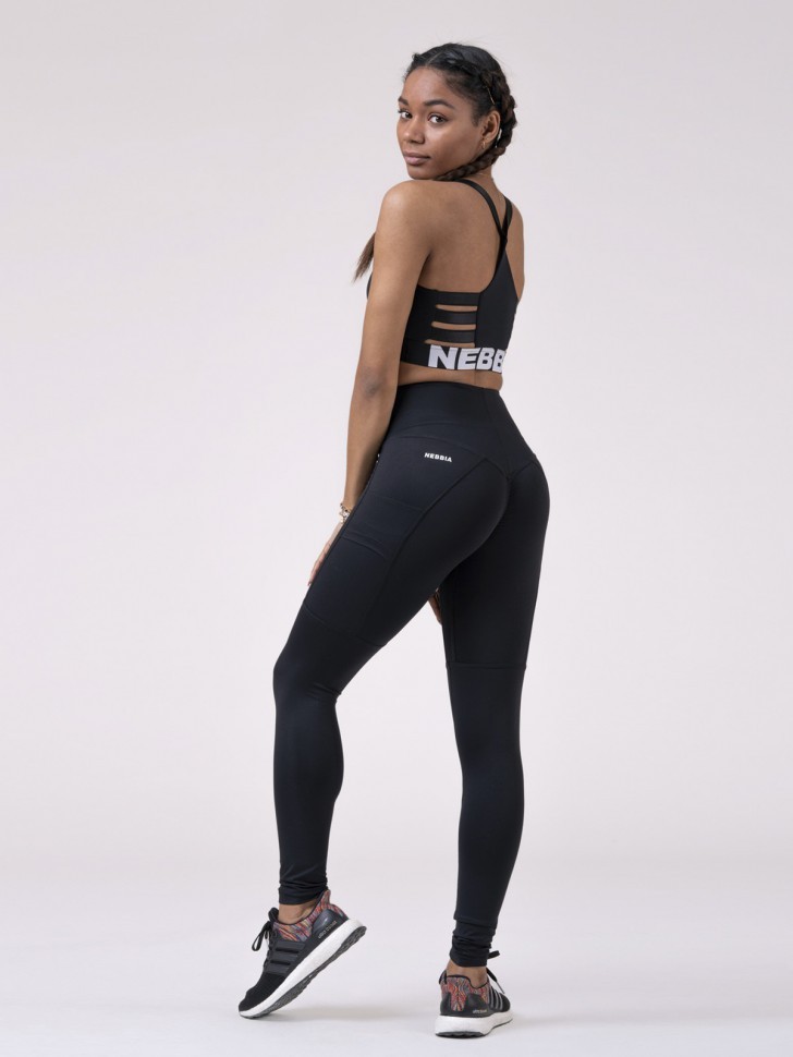 Лосины NEBBIA High waist Fit&Smart leggings 505 black