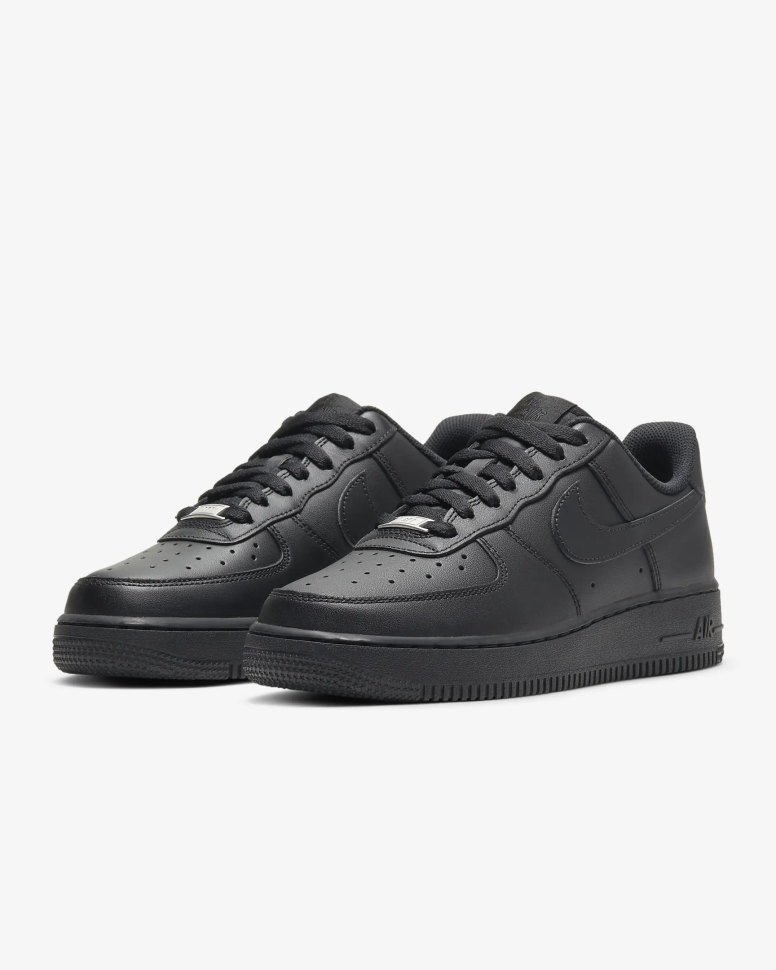 Кроссовки NIKE AIR FORCE 1 TEIPLE BLACK DD8959-001