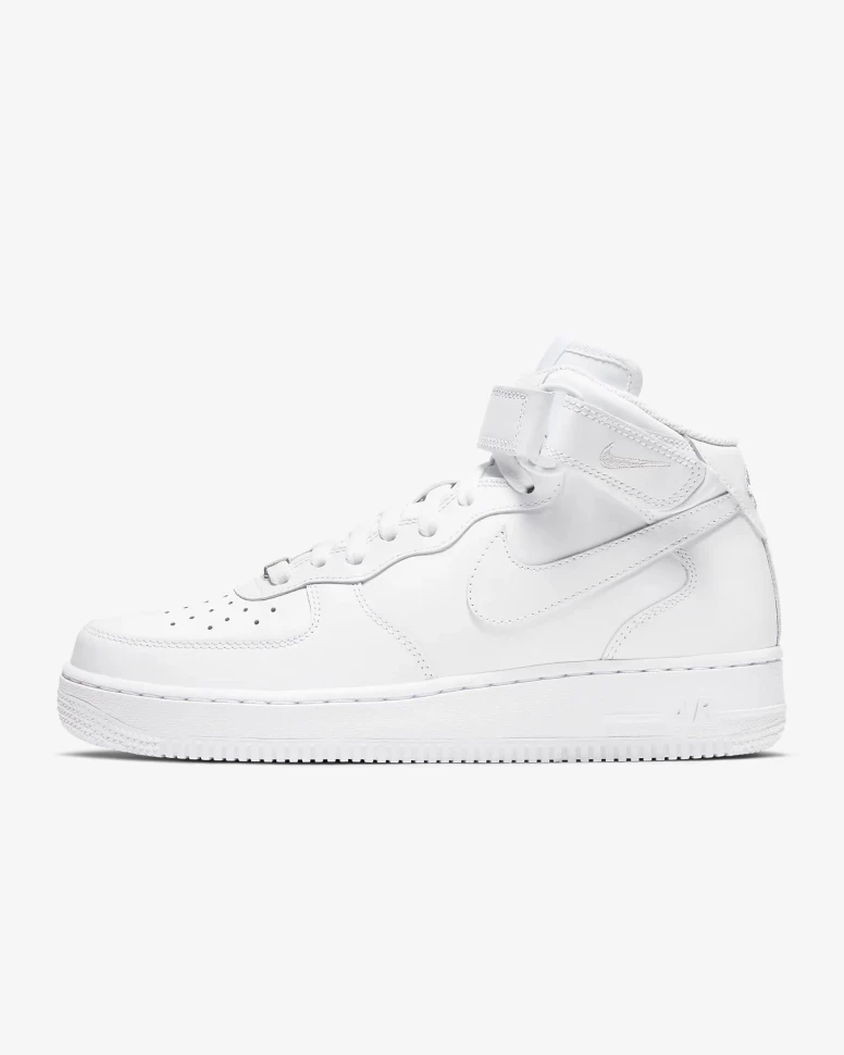 Кроссовки Nike Air Force 1 Mid Triple White DD9625-100