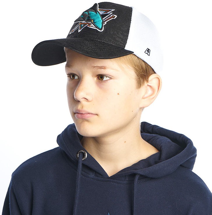 Бейсболка ATRIBUTIKA&CLUB San Jose Sharks, серо.-бел 31055