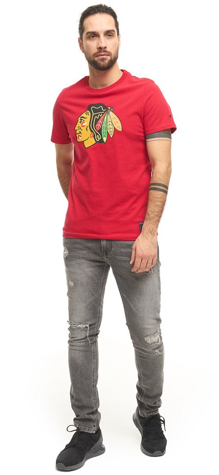 Футболка ATRIBUTIKA & CLUB Chicago Blackhawks, красн. 29120