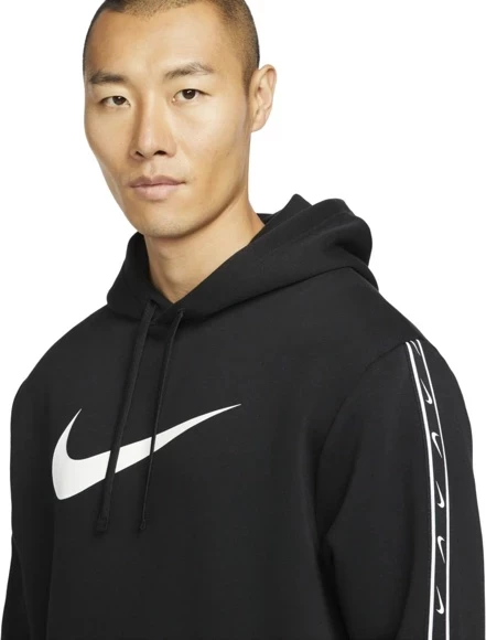 Толстовка Nike M NSW REPEAT SW FLC PO HOOD BB DX2028-010