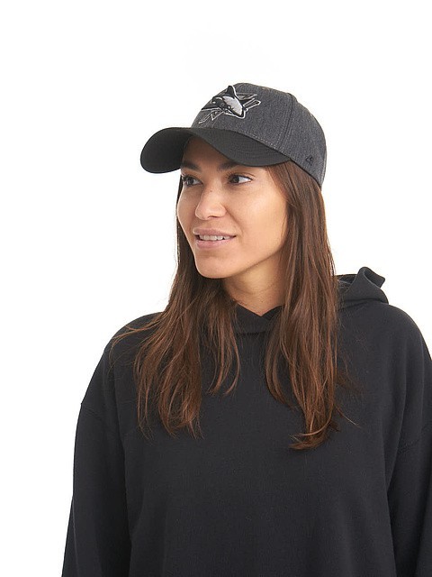Бейсболка ATRIBUTIKA & CLUB San Jose Sharks, серо-черн. 31547