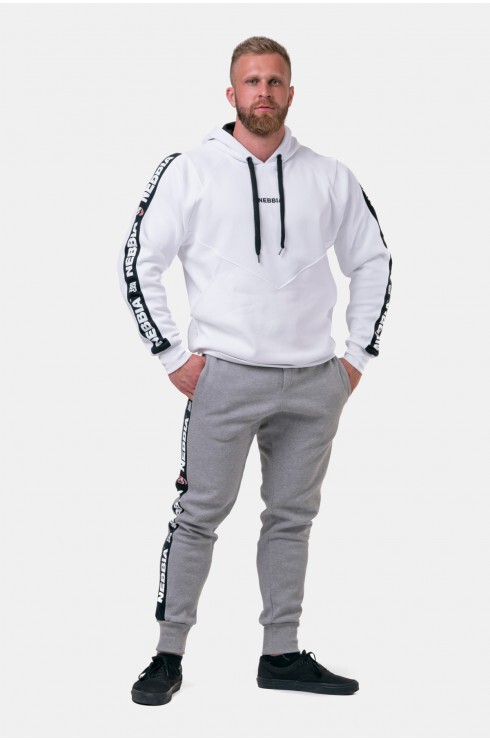 Брюки Nebbia Golden Era sweatpants 196 light grey