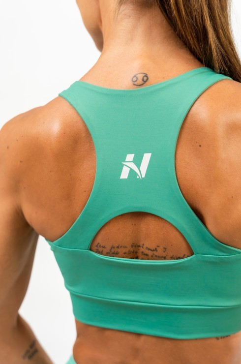Бра Nebbia Medium-Support Racerback Sports Bra AGILE 471 Green