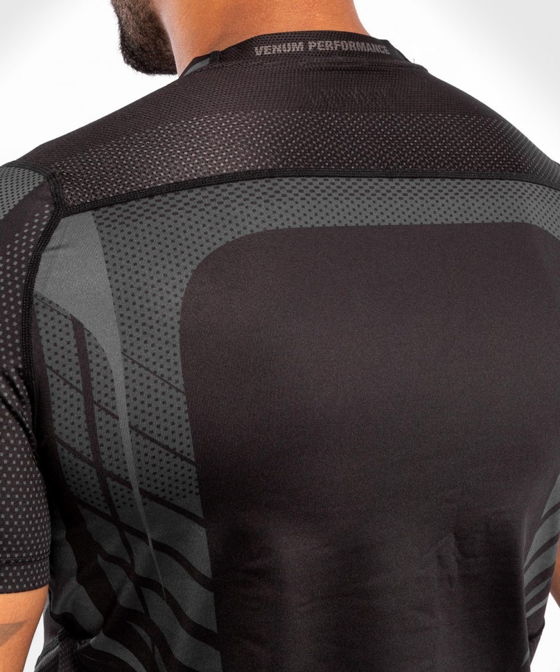 Футболка Venum Athletics Dry Tech Black/Gold 05015