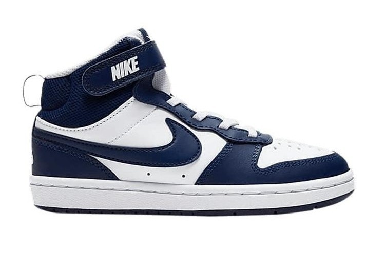 Кроссовки Nike Court Borough Mid 2Velcro 'White Signal Blue' CD7783-107