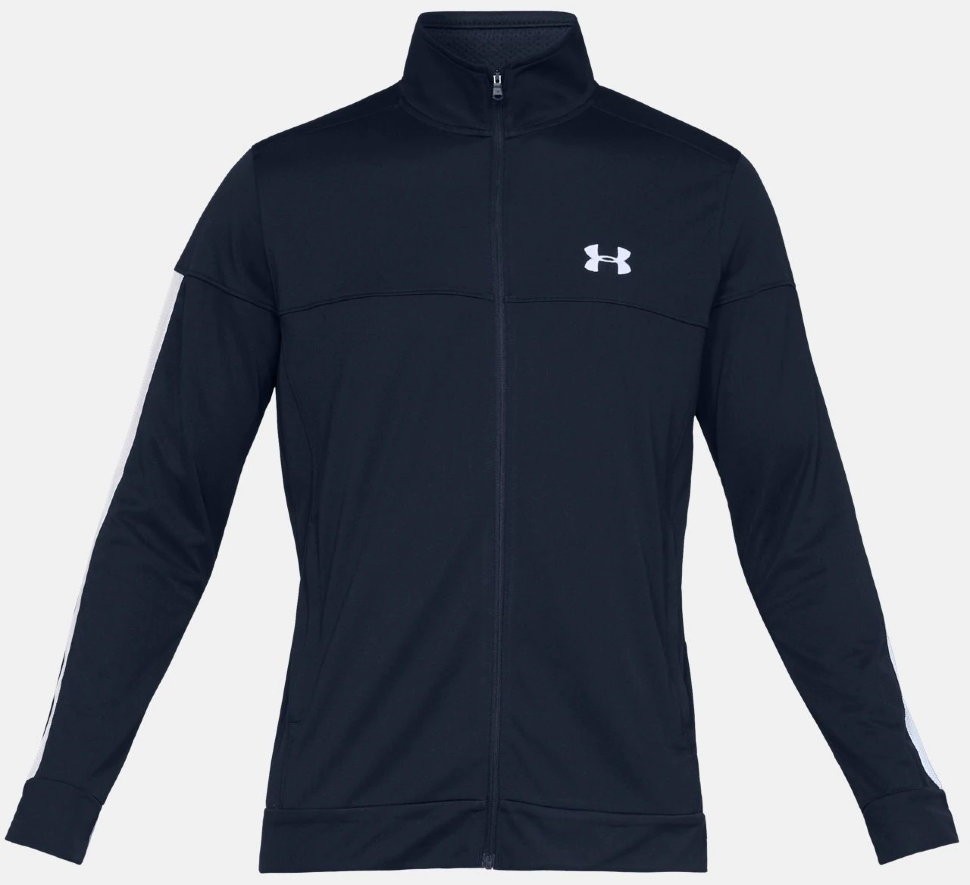 Олимпийка Under Armour SPORTSTYLE PIQUE JACKET Academy / Academy / White 1313204-409