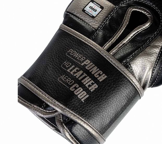 Перчатки боксерские Clinch Prime 2.0 C152черно-бронзовые