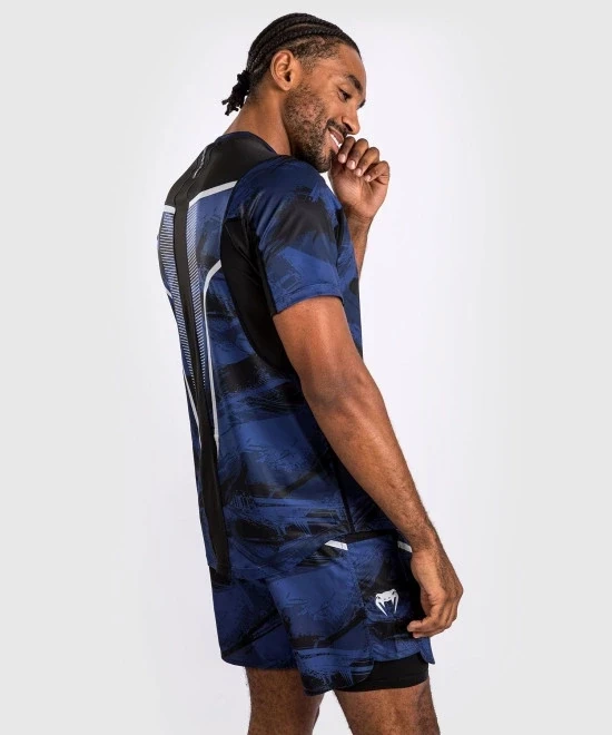 Футболка Venum Electron 3.0 Dry-Tech t-shirt Navy ven04543-018