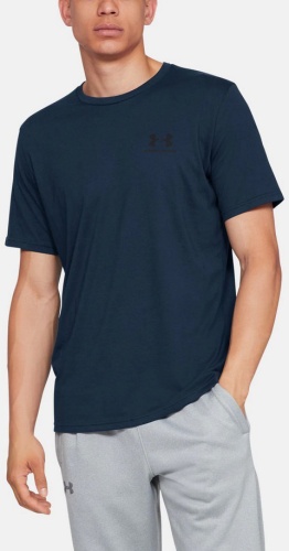 Футболка Under Armour SPORTSTYLE LEFT CHEST SS 1326799-408