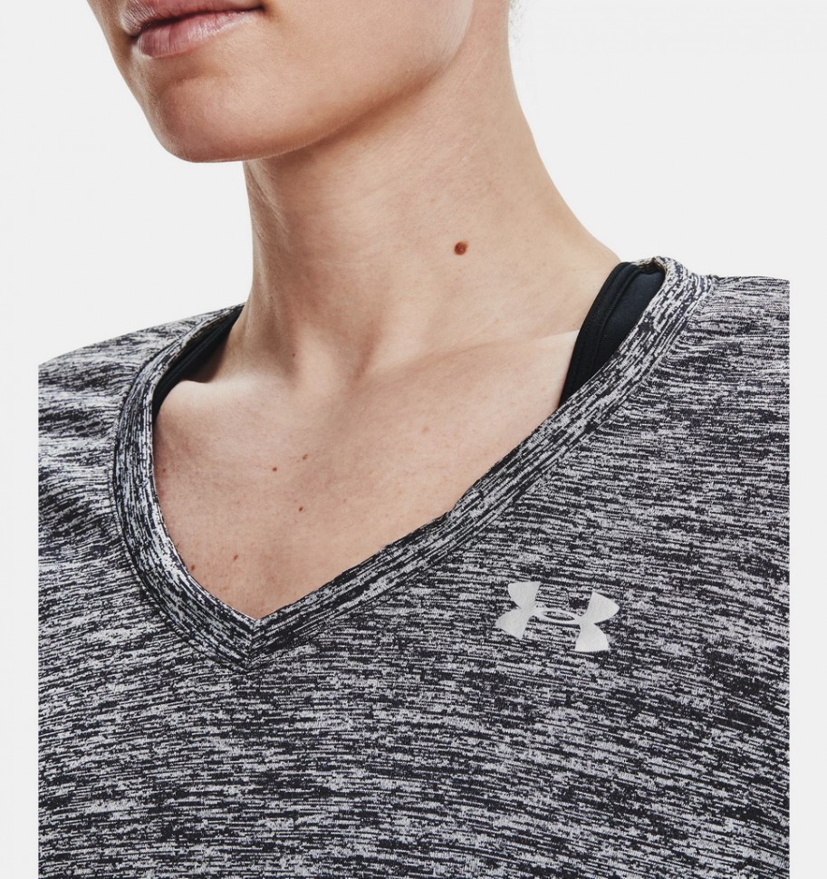 Футболка Under Armour Tech ™ Twist V-Neck SS 1258568-001