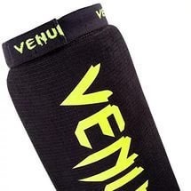 Щитки Venum Kontact Black/Neo Yellow (Без размера) 99006