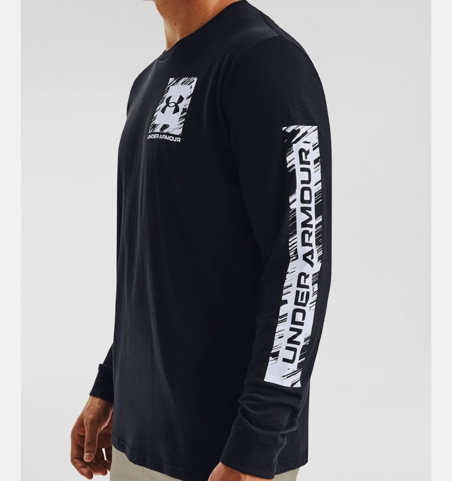 Футболка с длинным рукавом Under Armour UA BOX LOGO SKETCH LS 1357177-001