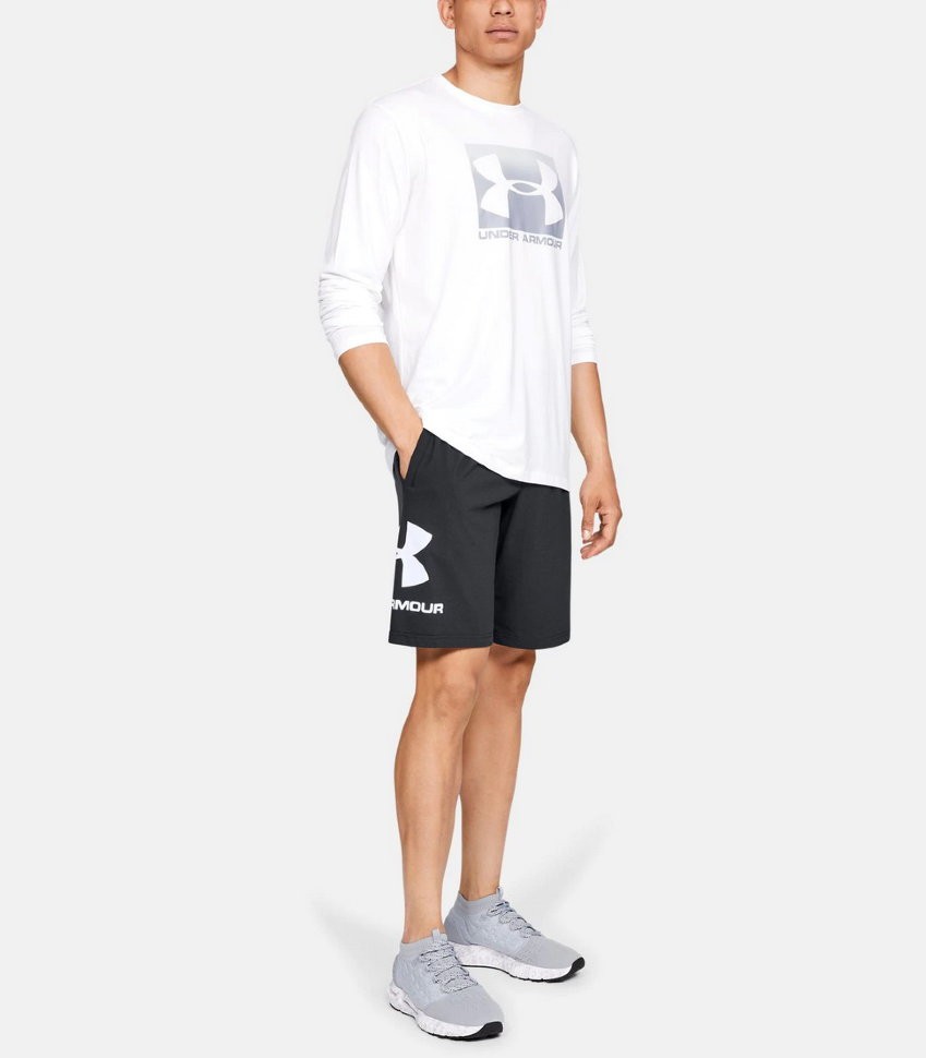 Шорты Under Armour SPORTSTYLE GRAPHIC SHORT Black /  / White 1329300-001