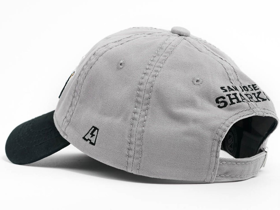 Бейсболка ATRIBUTIKA & CLUB San Jose Sharks, серо-черн. 29066