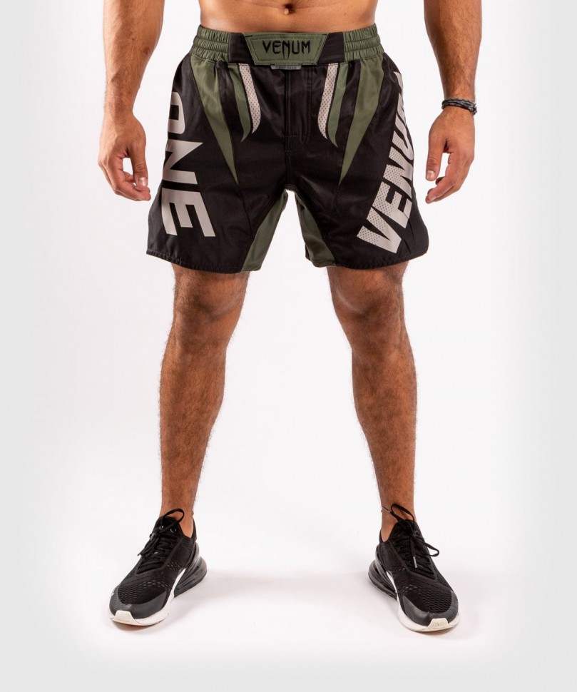 Шорты ММА Venum ONE FC Impact Black/Khaki 04247