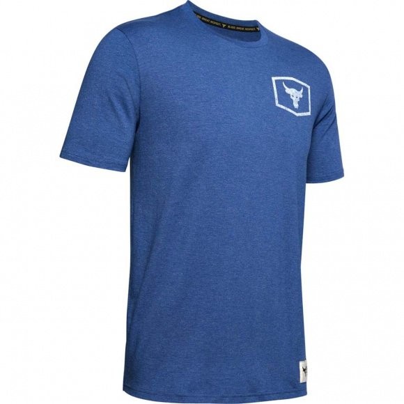 Футболка Under Armour PROJECT ROCK IRON PARADISE SS-BLU 1346098-480