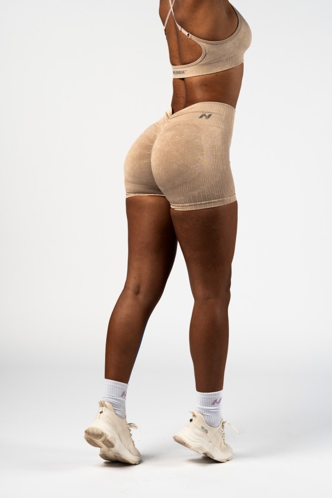 Шорты Nebbia High Waisted Push-Up Shorts TOTALLY SEAMLESS 304 Cream
