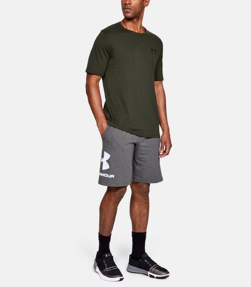 Шорты Under Armour SPORTSTYLE COTTON LOGO SHORTS 1329300-020