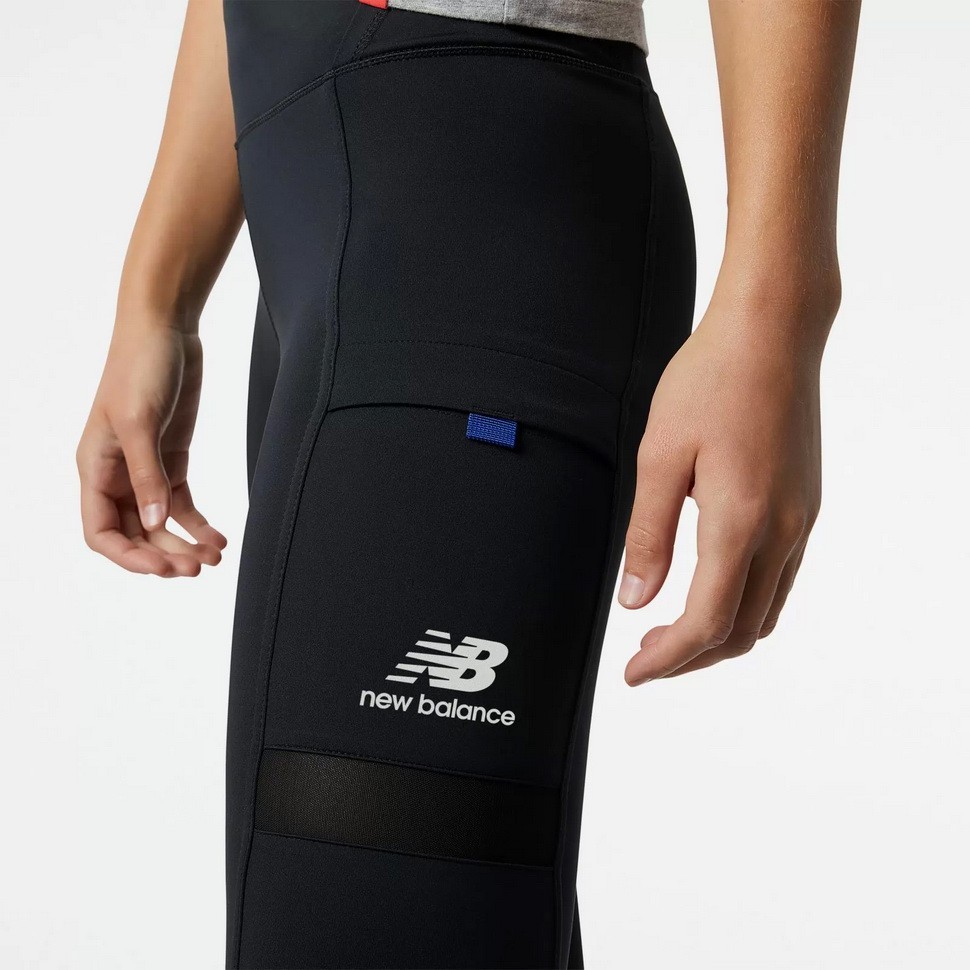 Леггинсы спортивные New Balance WP21506/BK