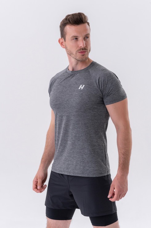 Футболка Nebbia Lightweight Sporty T-shirt “Grey” 325 Grey