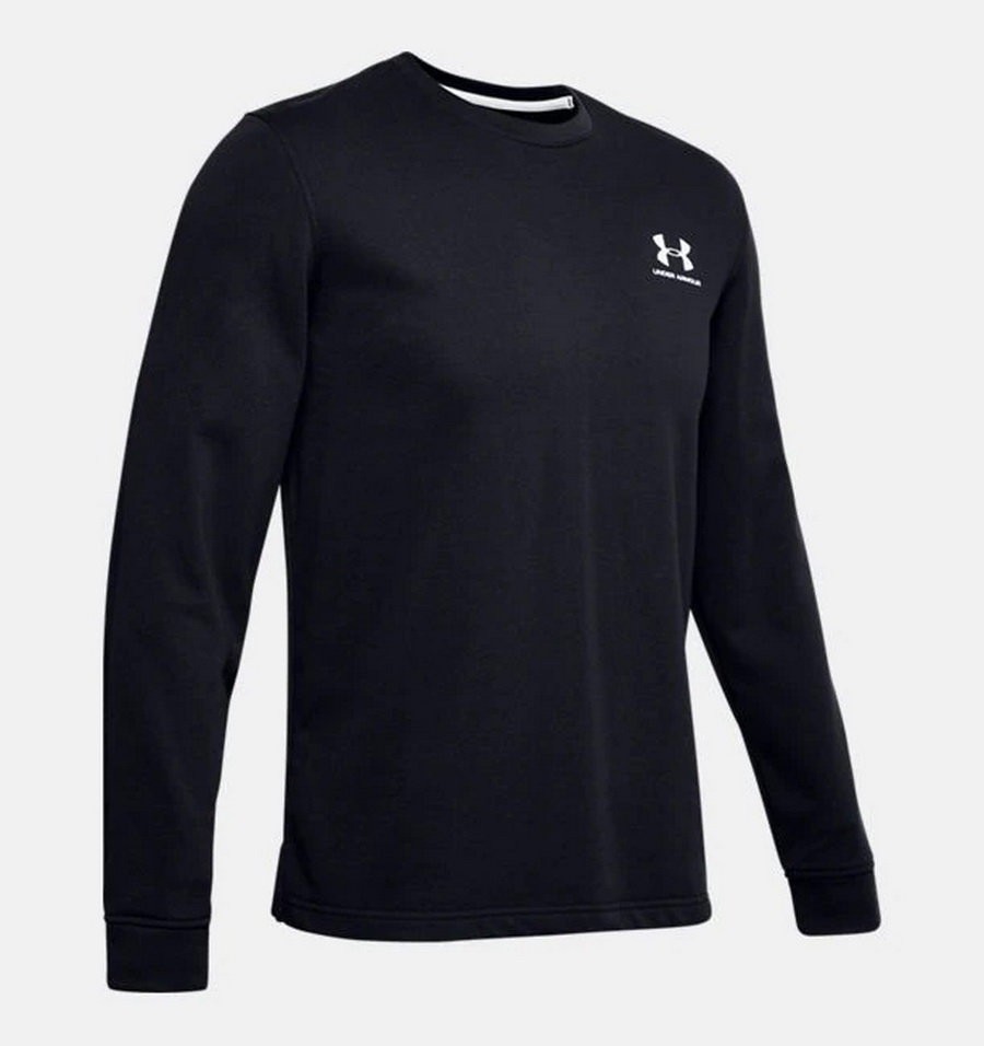 Футболка с длинным рукавом Under Armour SPORTSTYLE TERRY LOGO CREW 1355629-001