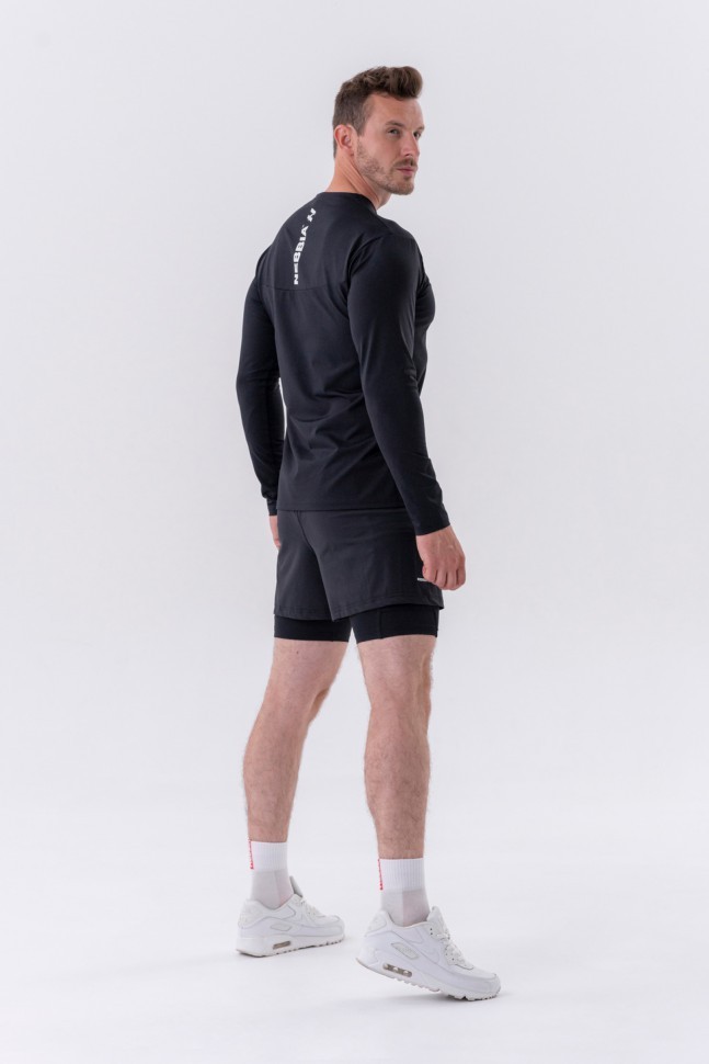 Лонгслив Nebbia Men Functional Long-sleeve T-shirt “Layer Up” 329 Black