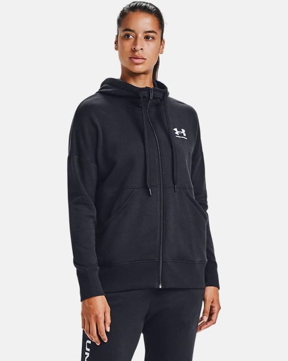 Толстовка Under Armour Rival Fleece FZ Hoodie 1356400-001