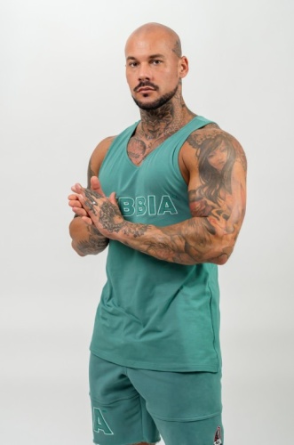 Майка Nebbia Gym Tank Top STRENGTH 714 Green