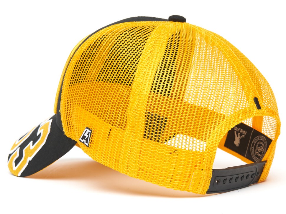 Бейсболка ATRIBUTIKA & CLUB Boston Bruins №63, черн.-желт. 31443