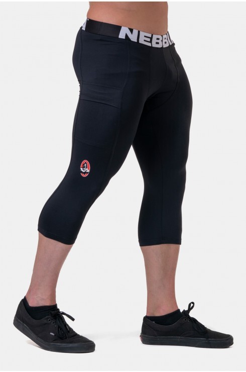 Компрессионные штаны Nebbia Legend of leginy calf length Man 188 Black