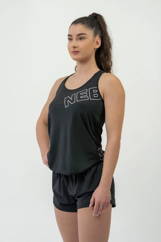 Майка Nebbia 441 tank top Raser Black